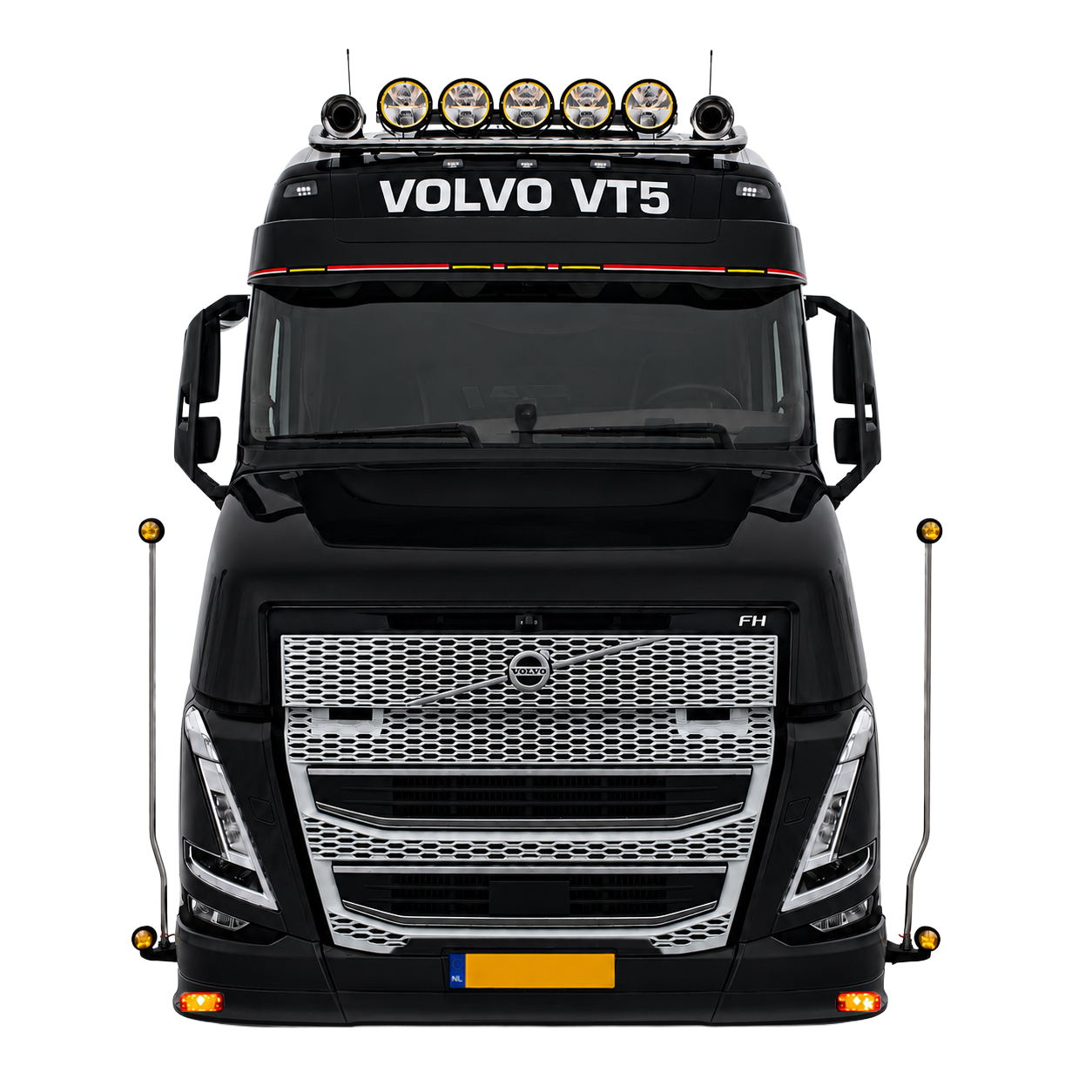 Volvo FH4B (5) Frontspoiler Typ 3