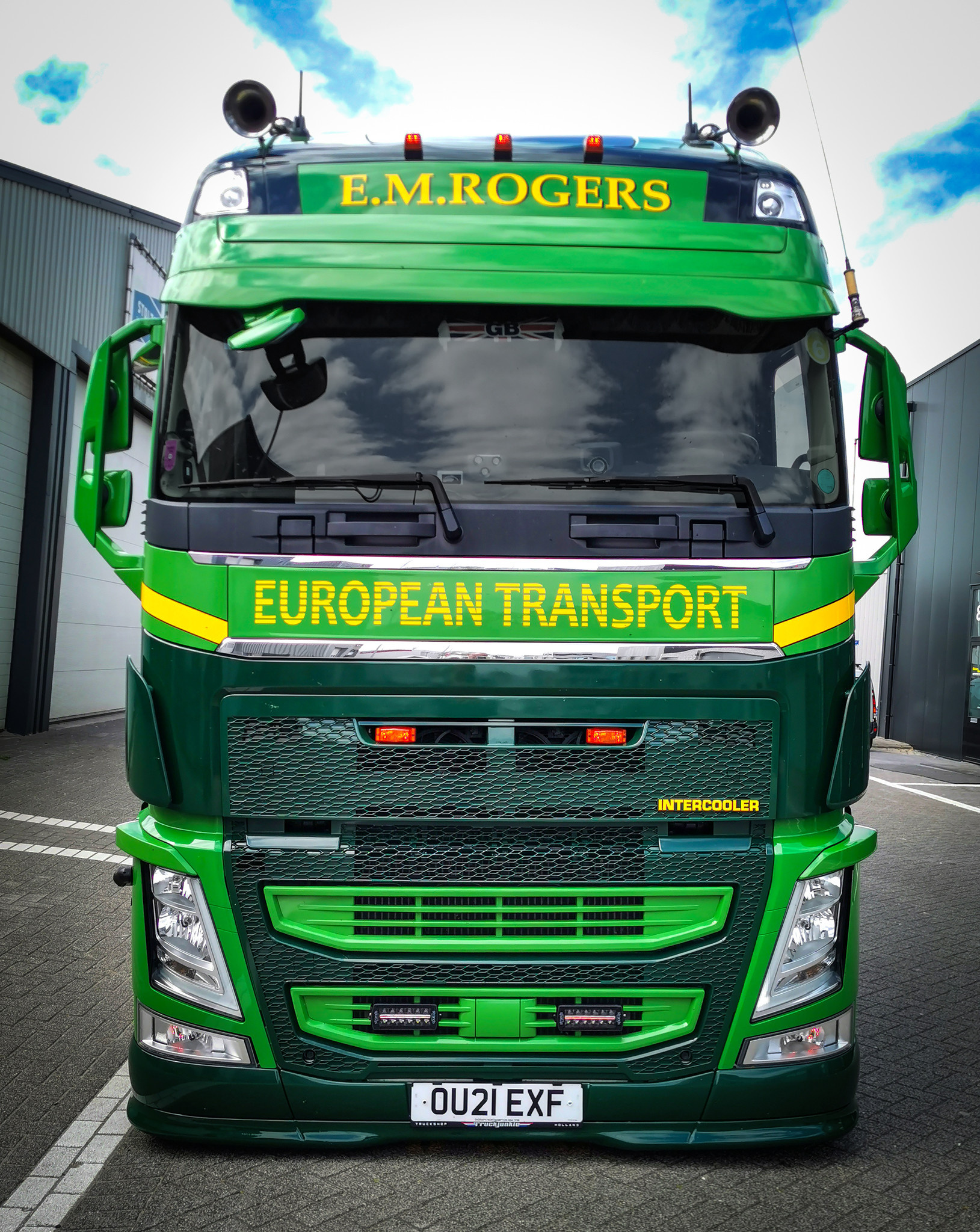 Volvo FH4/4B (5) Frontspoiler 9CM