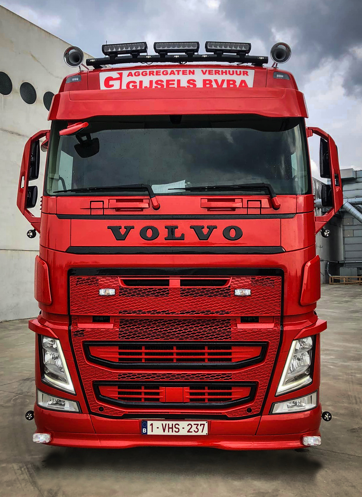 Volvo FH4/4B (5) Spoilerlippe vorne 12 cm