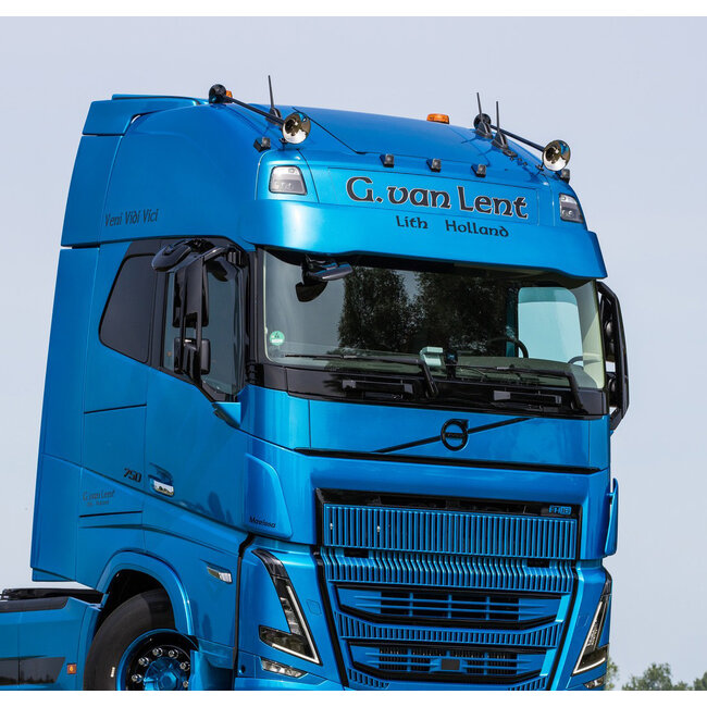 Volvo FH4/4B (5) FWC Komplette glatte Sonnenblende Typ 4 28cm