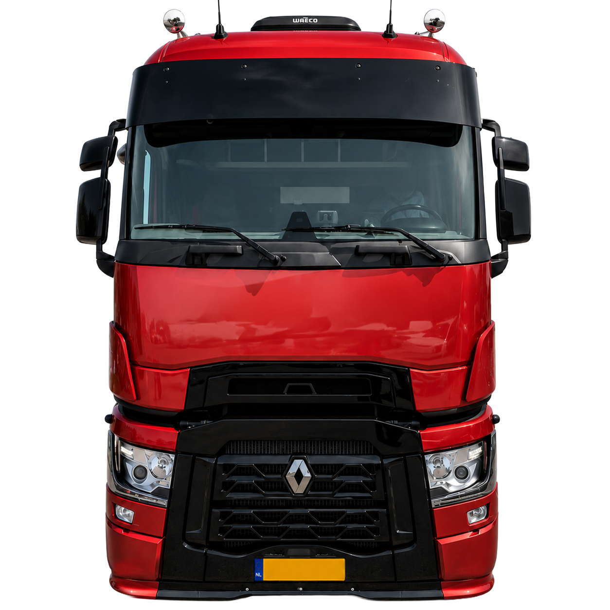 Renault T-serie Front Spoiler type 2 9 cm