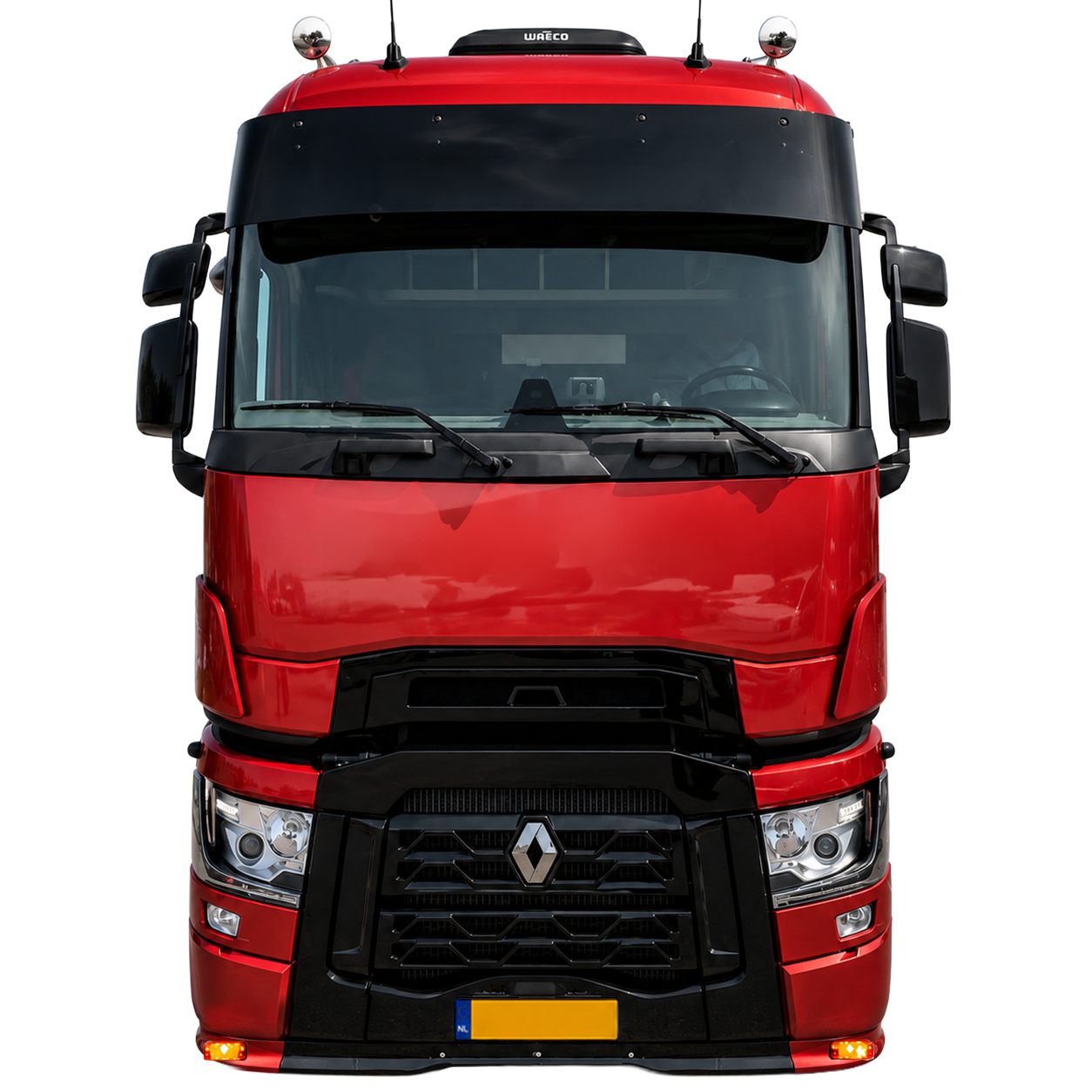 Renault T-serie Front Spoiler type 2 9 cm