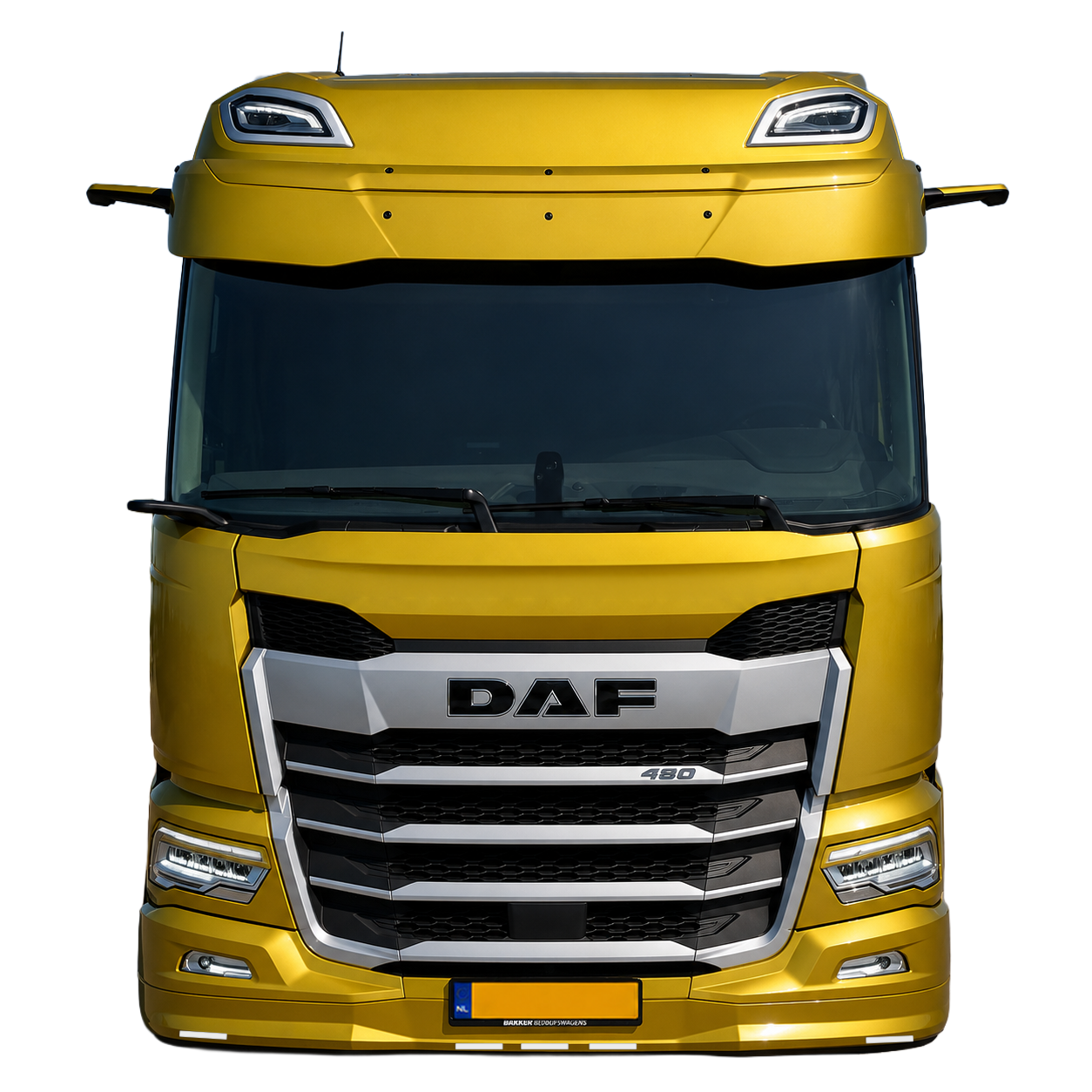 DAF NGD XD Spoilerlippe