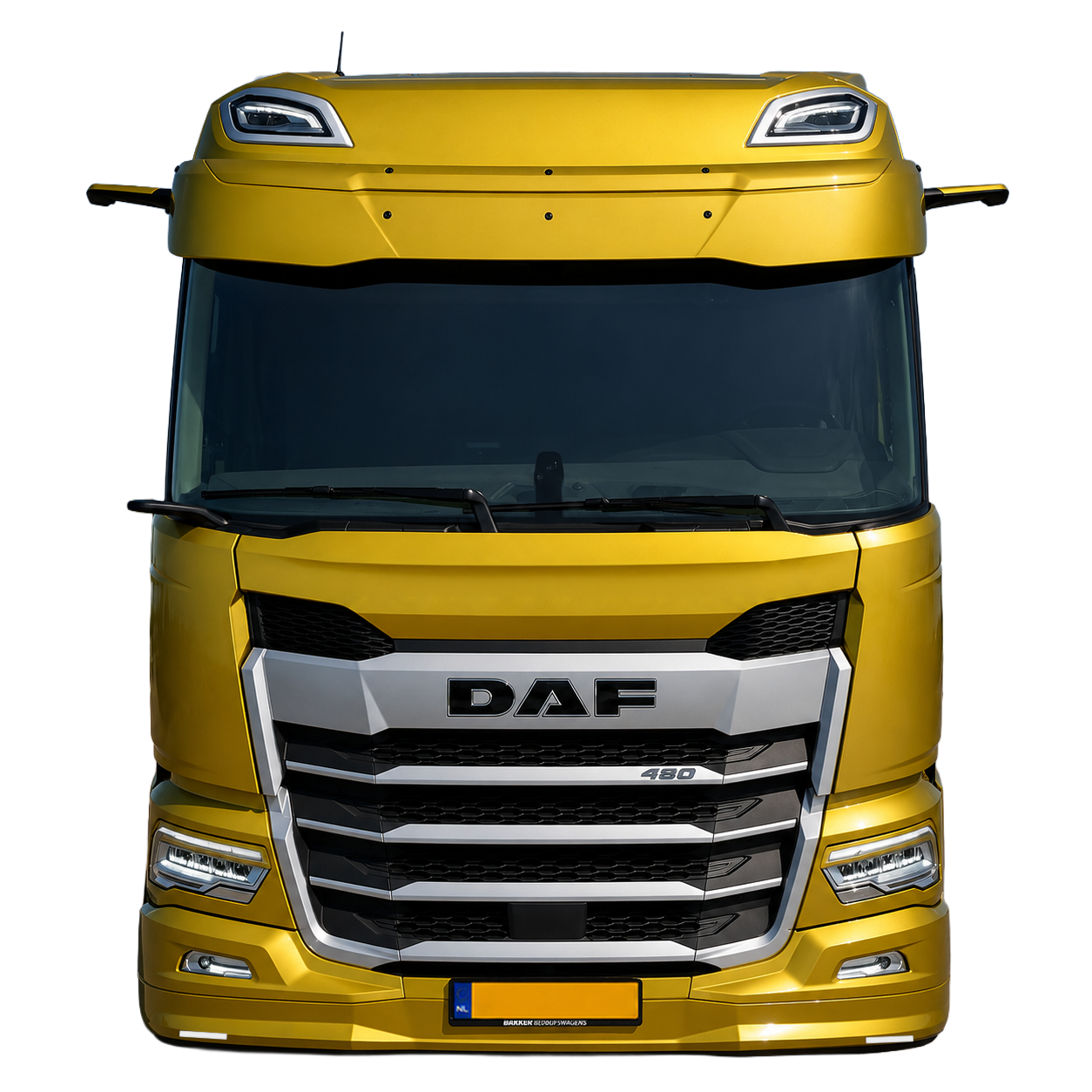 DAF NGD XD Spoilerlippe