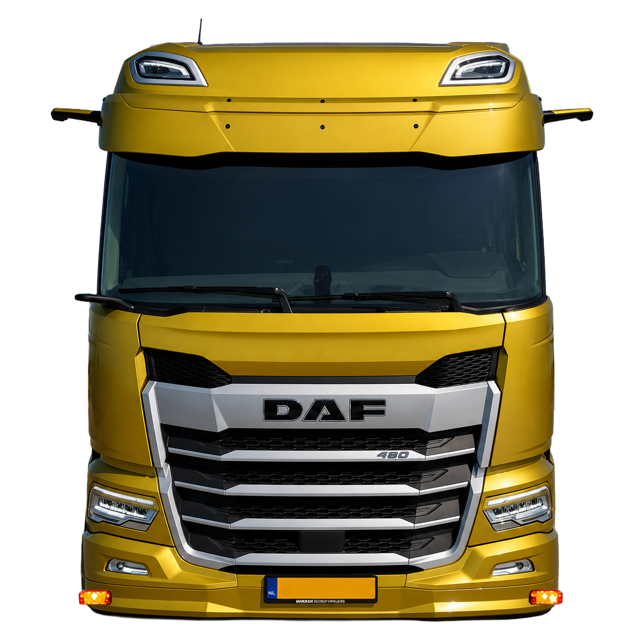 DAF NGD XD Spoilerlippe