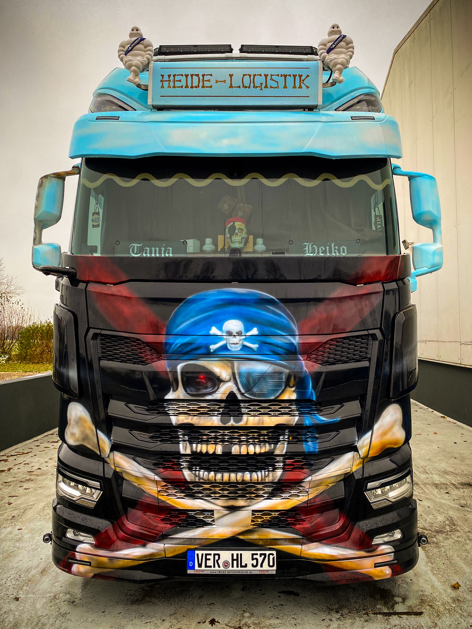DAF NGD XF/XG Sonnenblende Typ 1