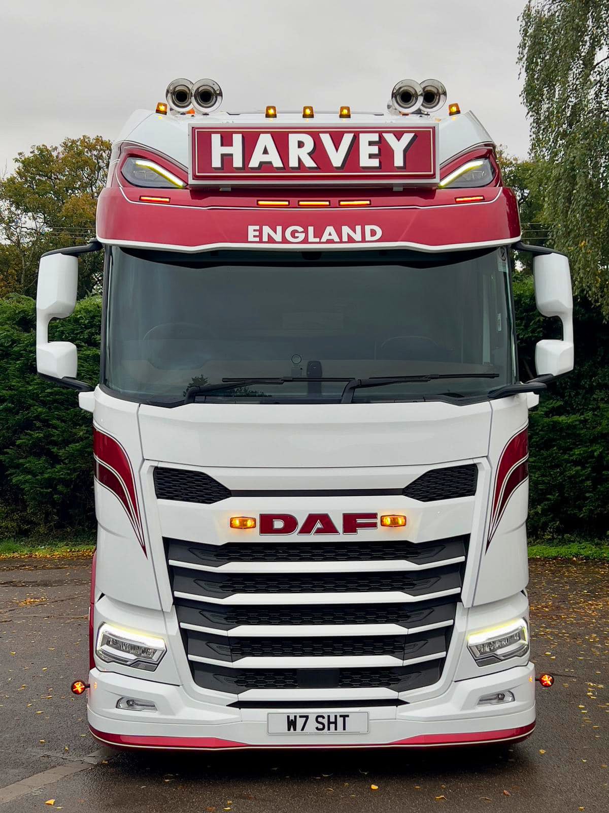 DAF NGD XG+ Sonnenblende Typ 1