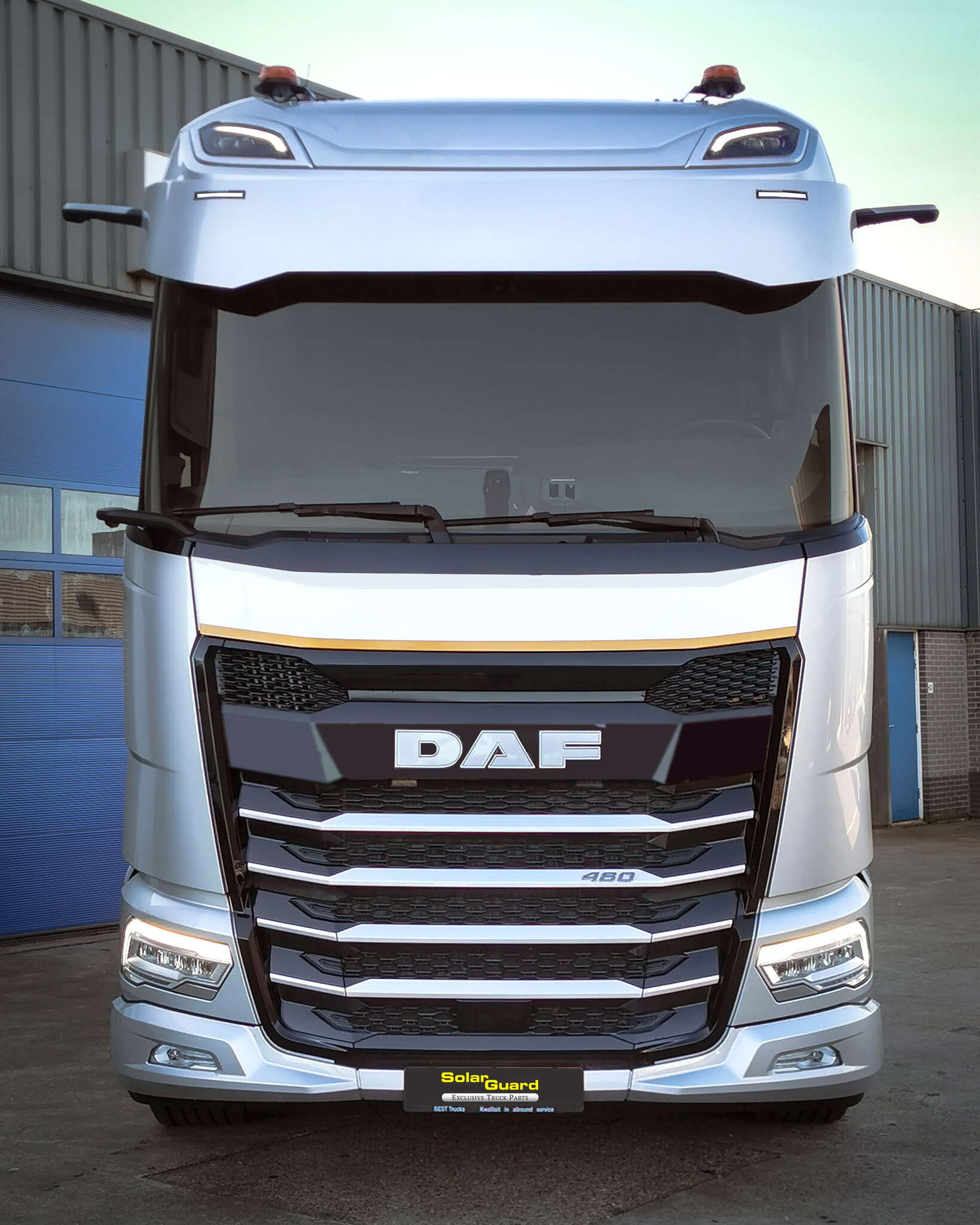 DAF NGD XF/XG Sonnenblende Typ 2