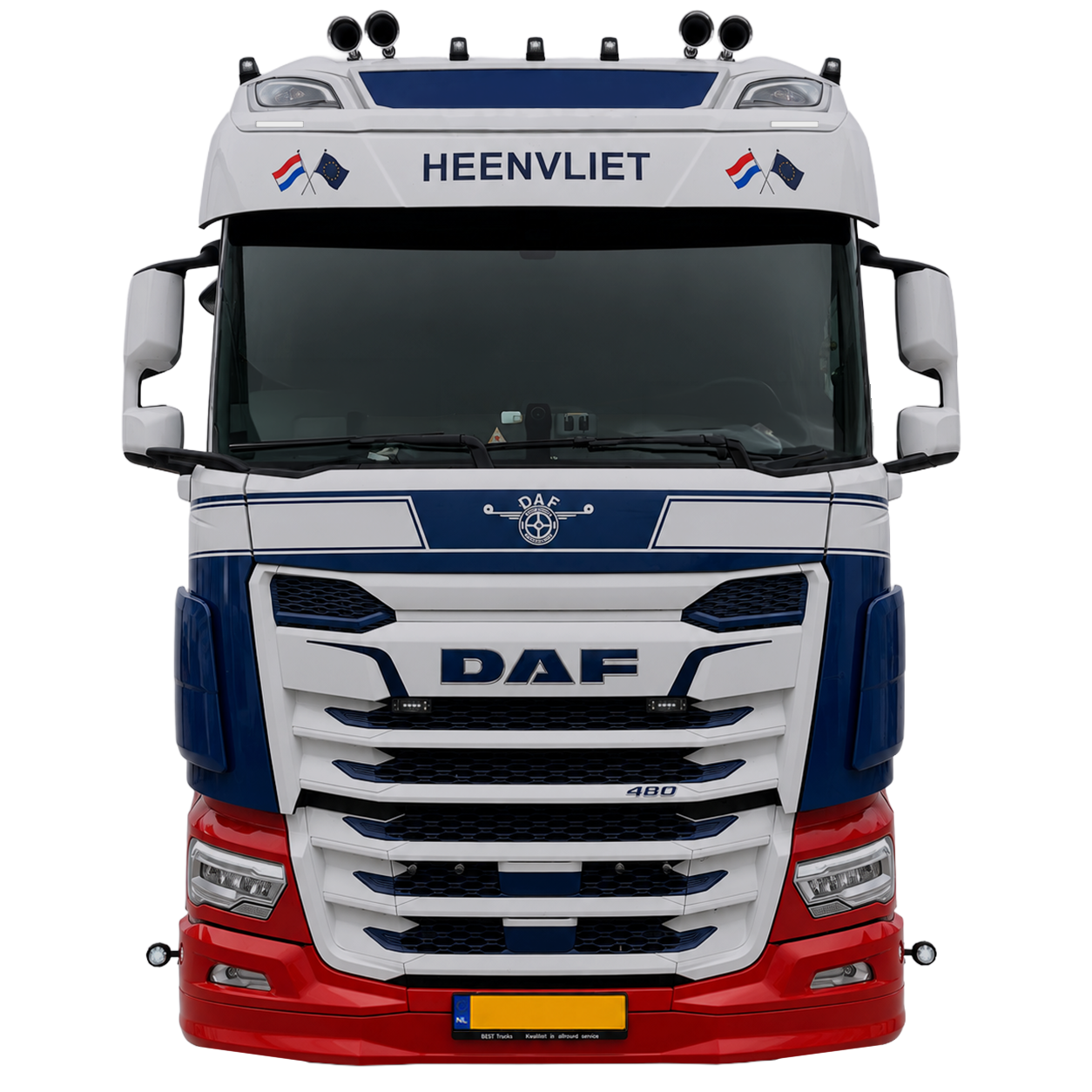 DAF NGD XG+ Sonnenblende Typ 3