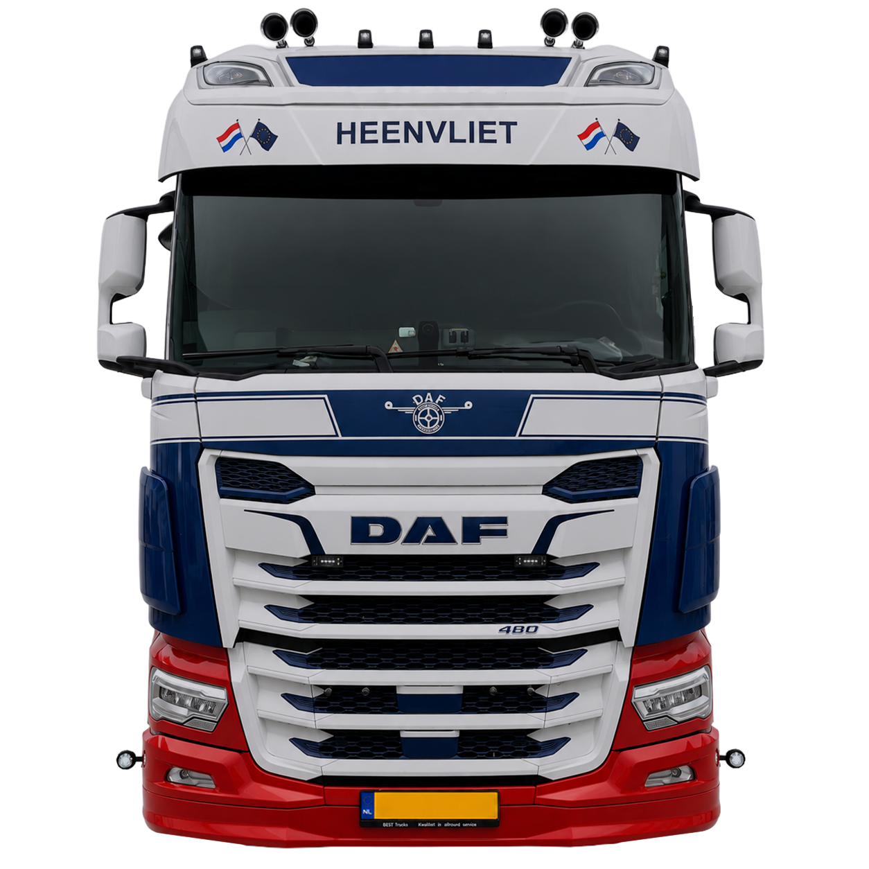 DAF NGD XG+ Sonnenblende Typ 3