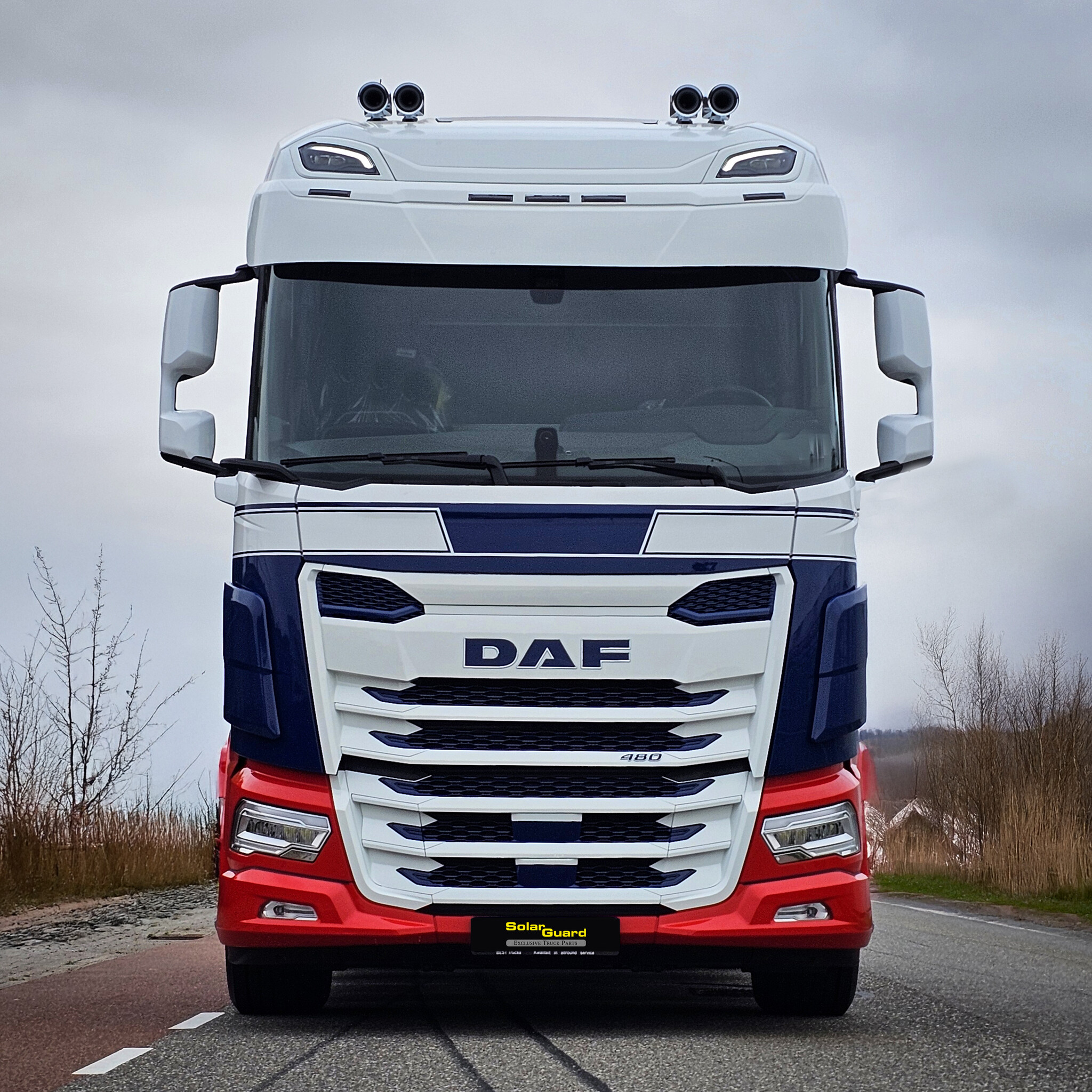 DAF NGD XF/XG Sonnenblende Typ 3