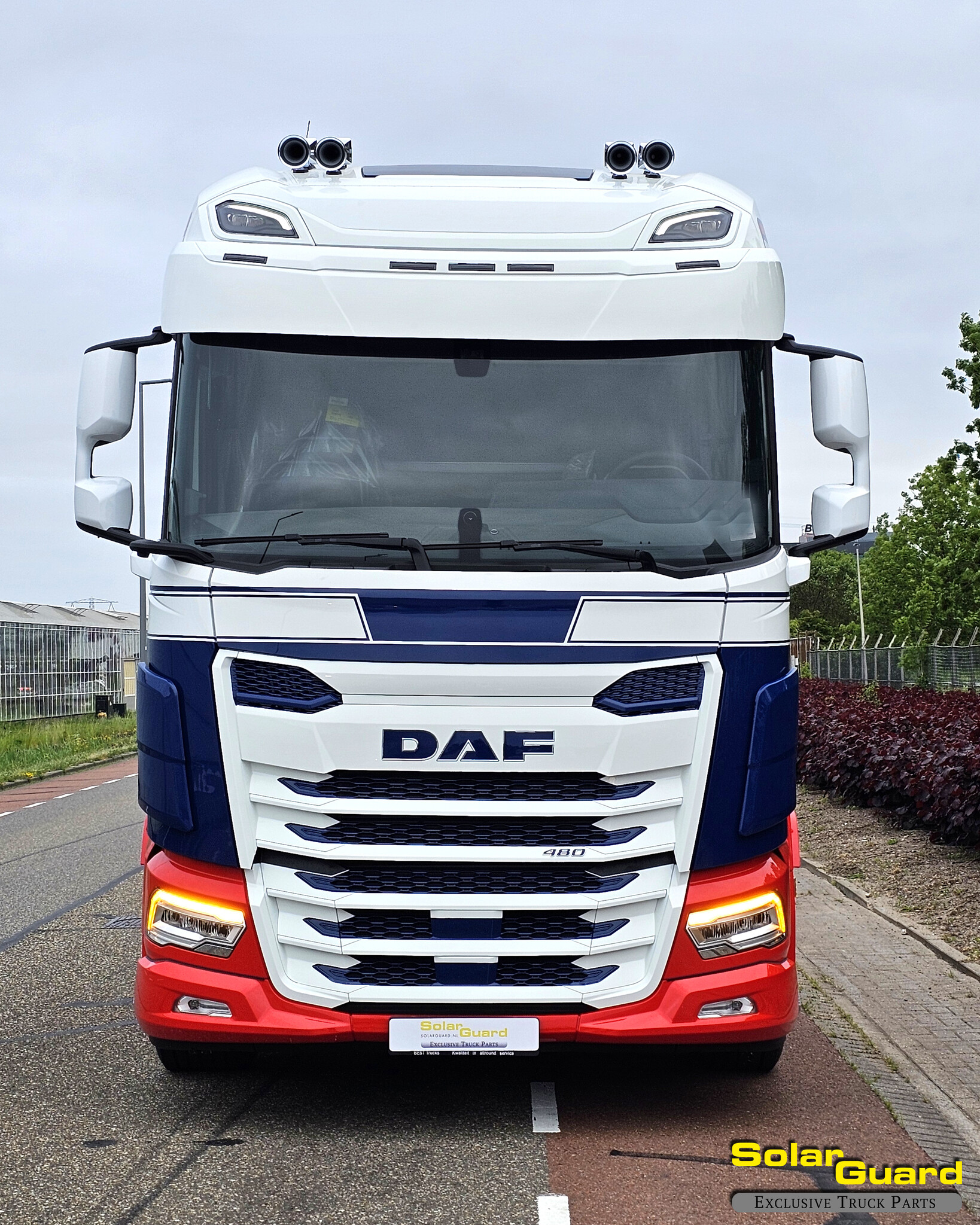 DAF NGD XF/XG Sonnenblende Typ 3