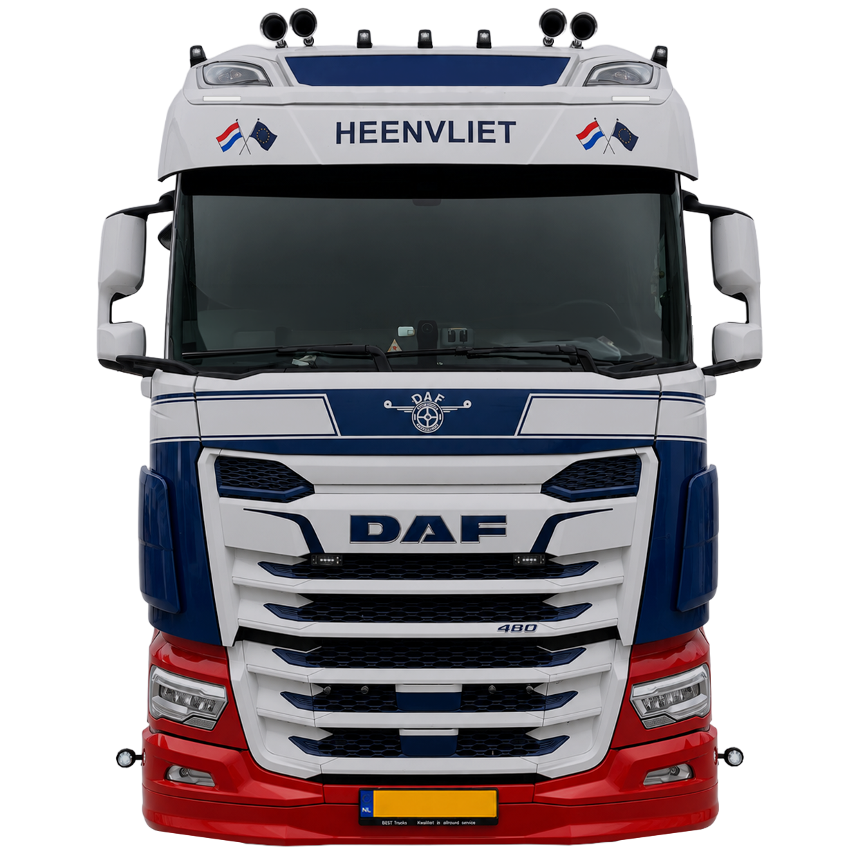 DAF NGD XF/XG Sonnenblende Typ 3