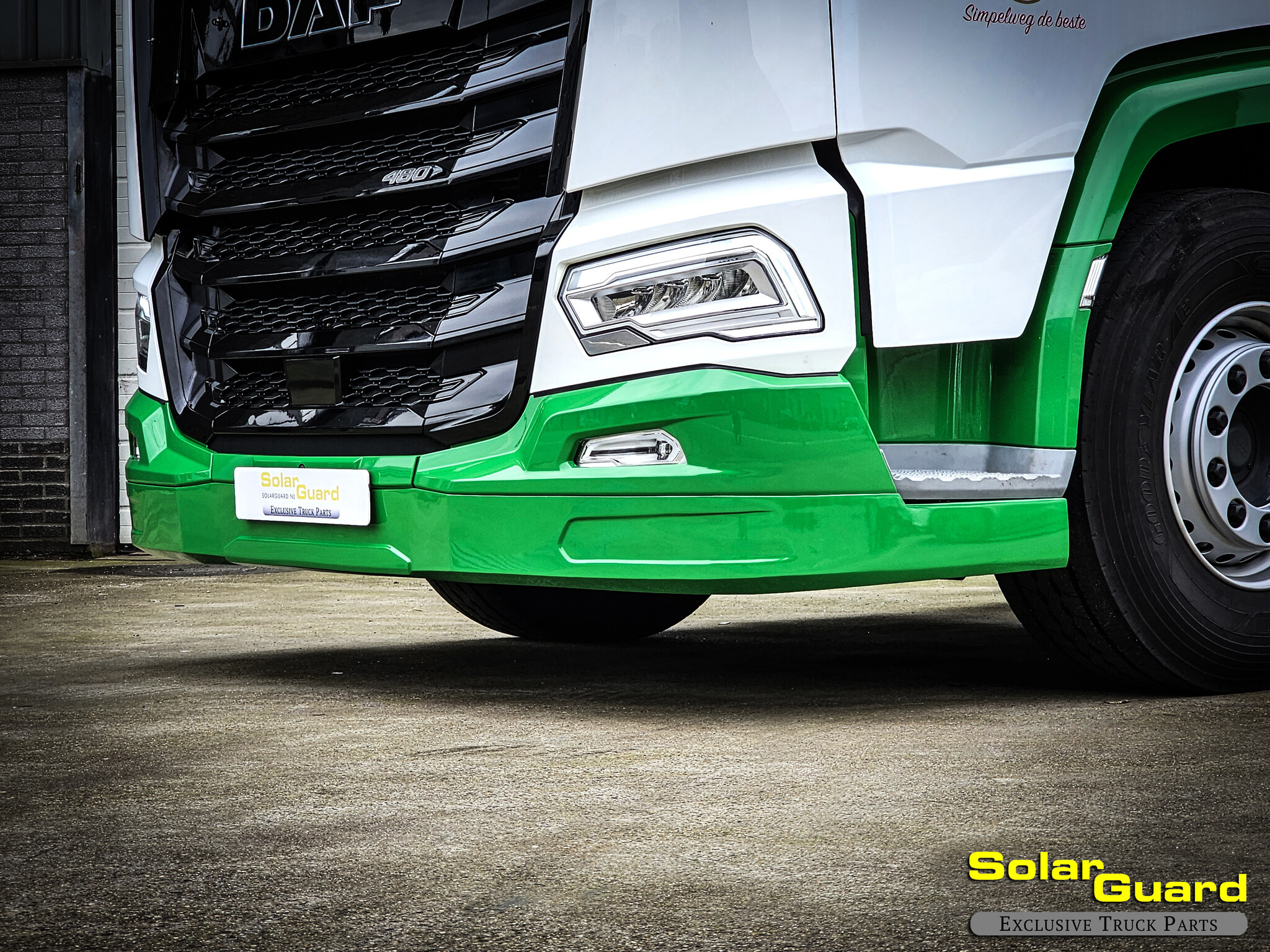 DAF NGD XF/ XG/ XG+ Spoilerlippe Typ 2