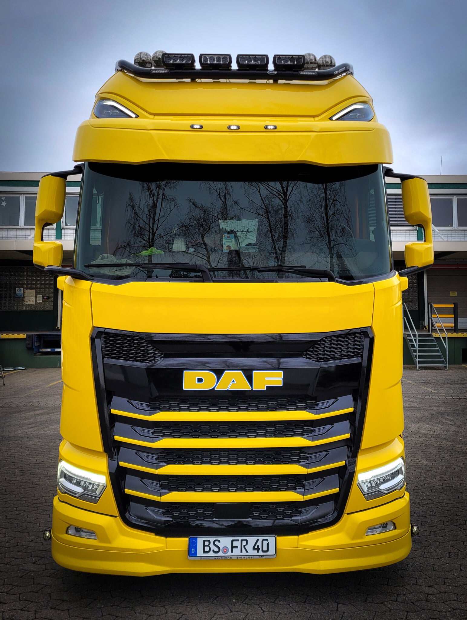 DAF NGD XF/XG/XG+ Front Spoiler Type 1