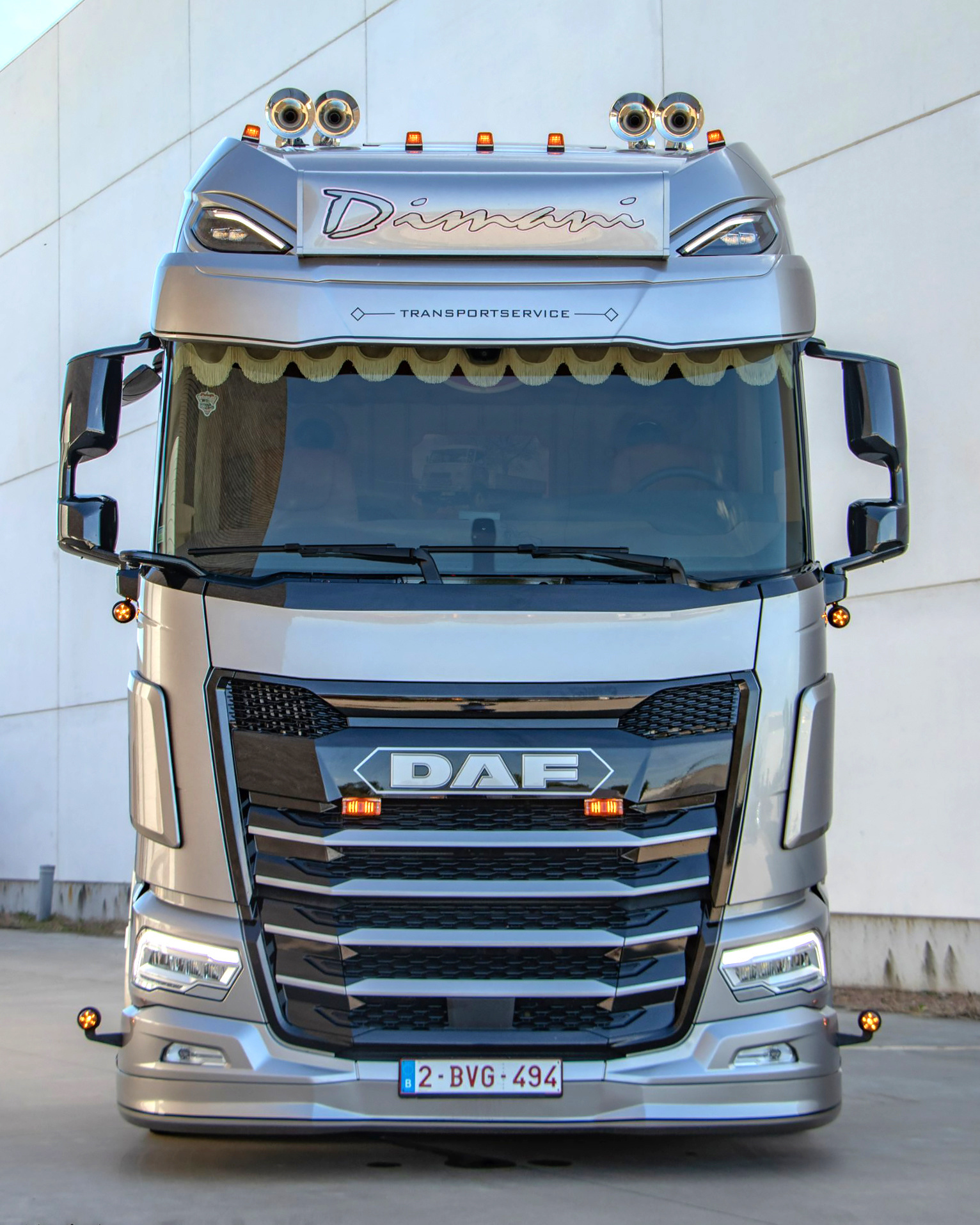 DAF NGD XF/XG/XG+ Spoilerlippe vorne Typ 1