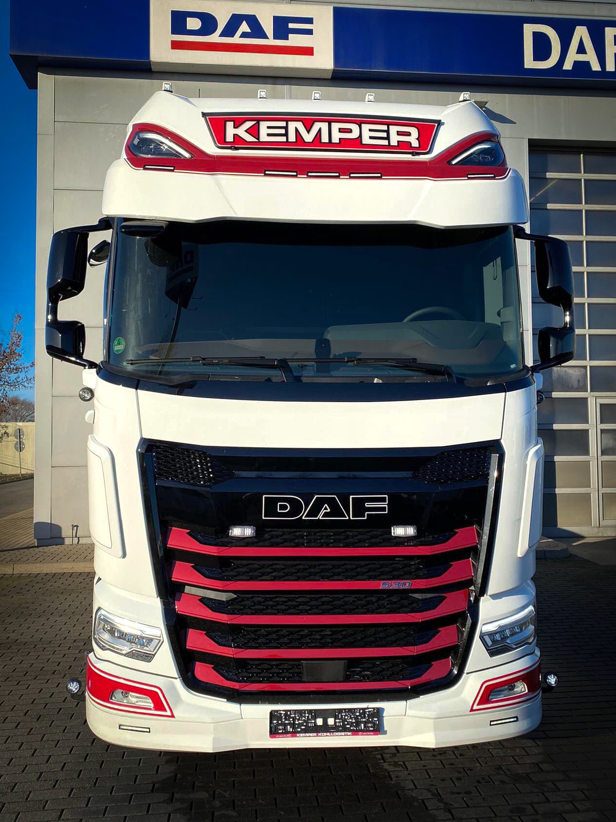 DAF NGD XF/XG/XG+ Spoilerlippe vorne Typ 1