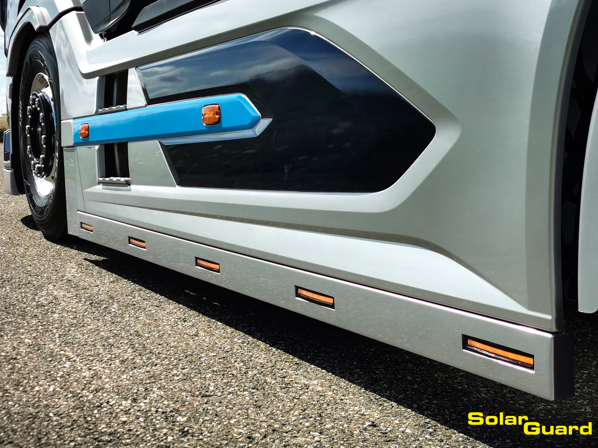 DAF XF/XG/XG+ Seitenschweller-Verlängerungssatz