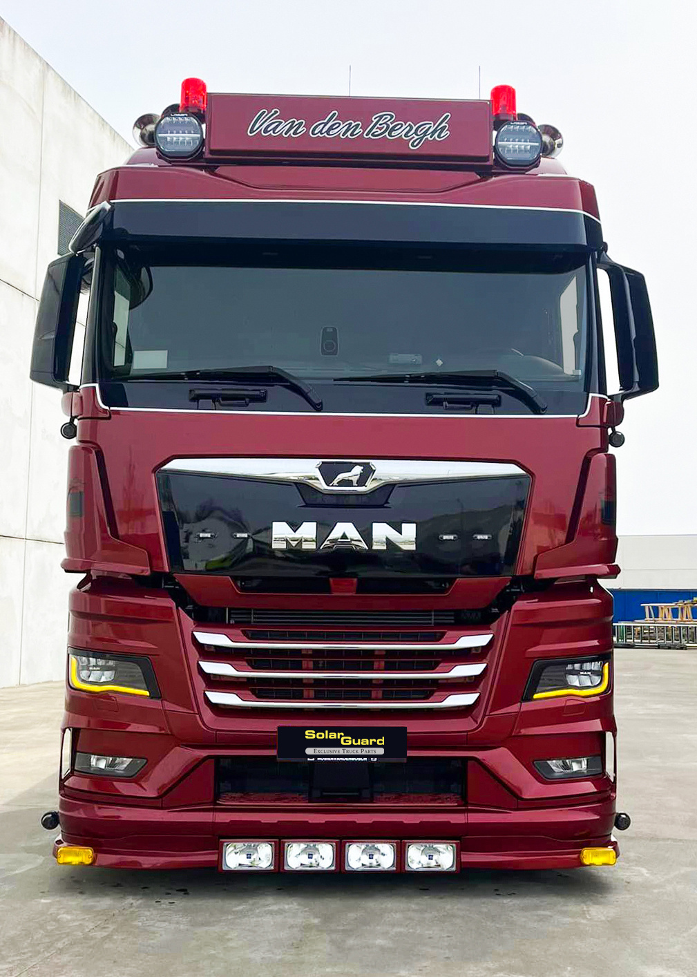Parasol MAN TGX Tipo 2