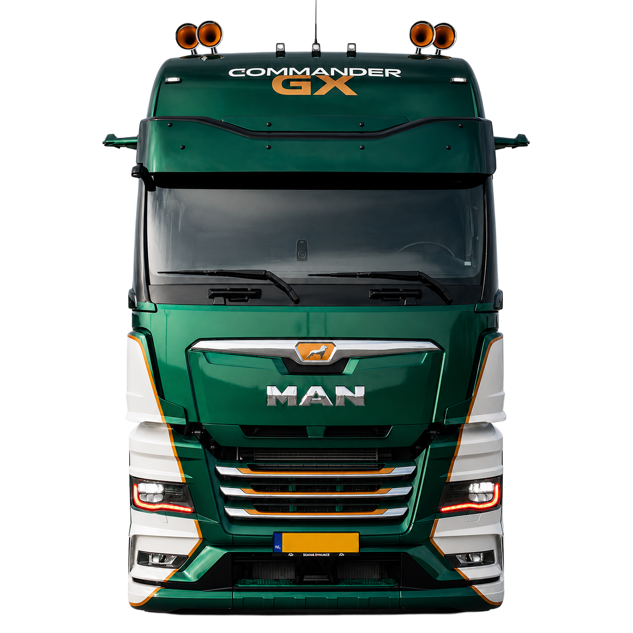 Parasol MAN TGX Tipo 2