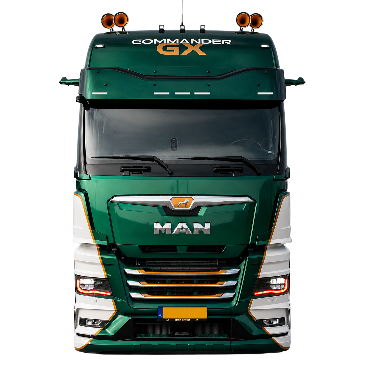 Parasol MAN TGX Tipo 2