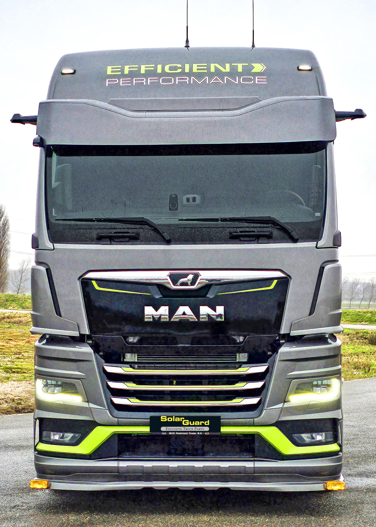 MAN TGX MY2022 Front Spoiler