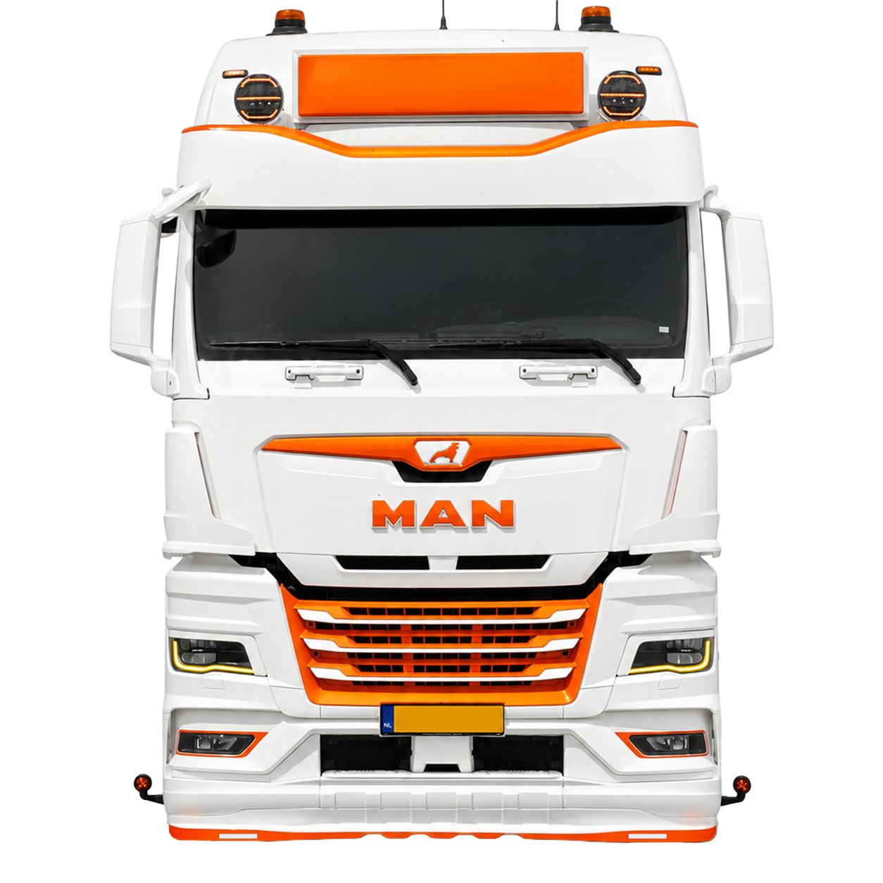 MAN TGX MY2022 Front Spoiler