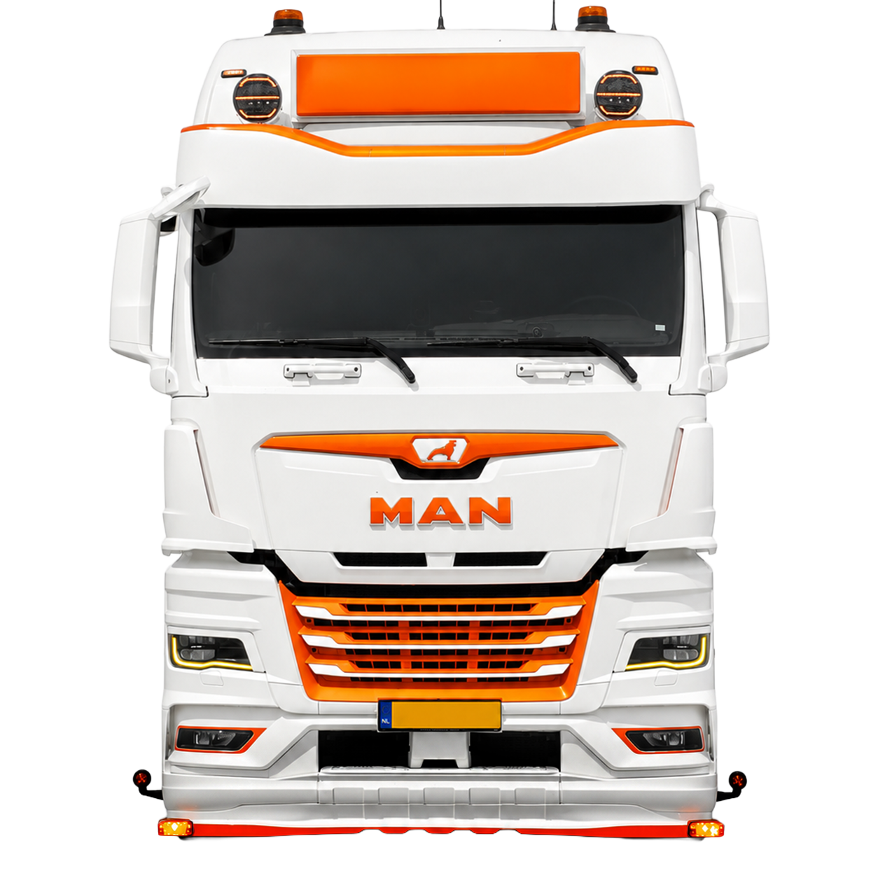 MAN TGX MY2022 Front Spoiler