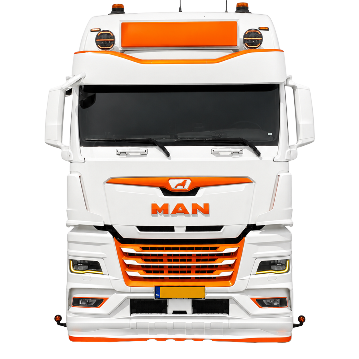 MAN TGX MY2022 Front Spoiler