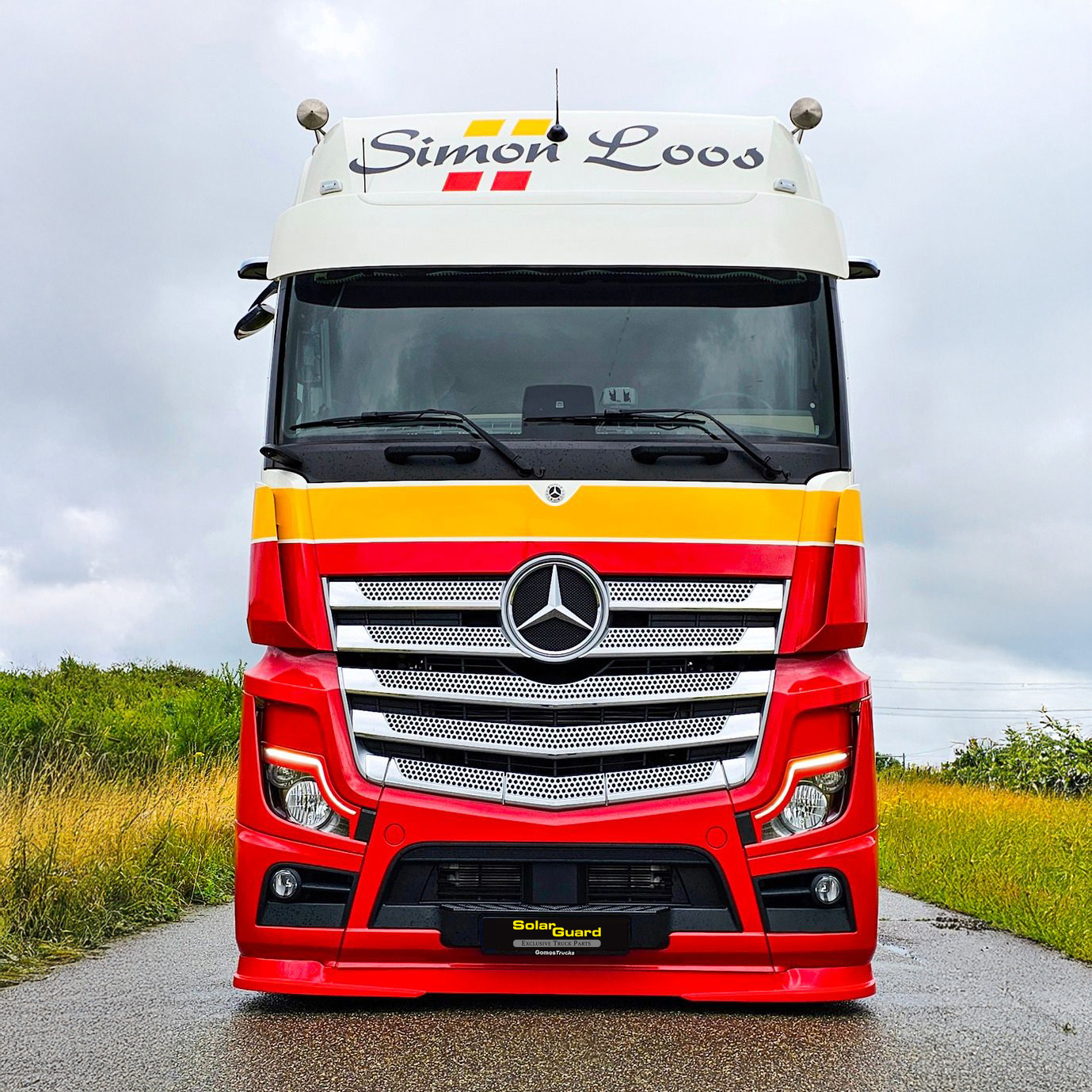 Mercedes-Benz Actros MP5 Sunvisor Type 2