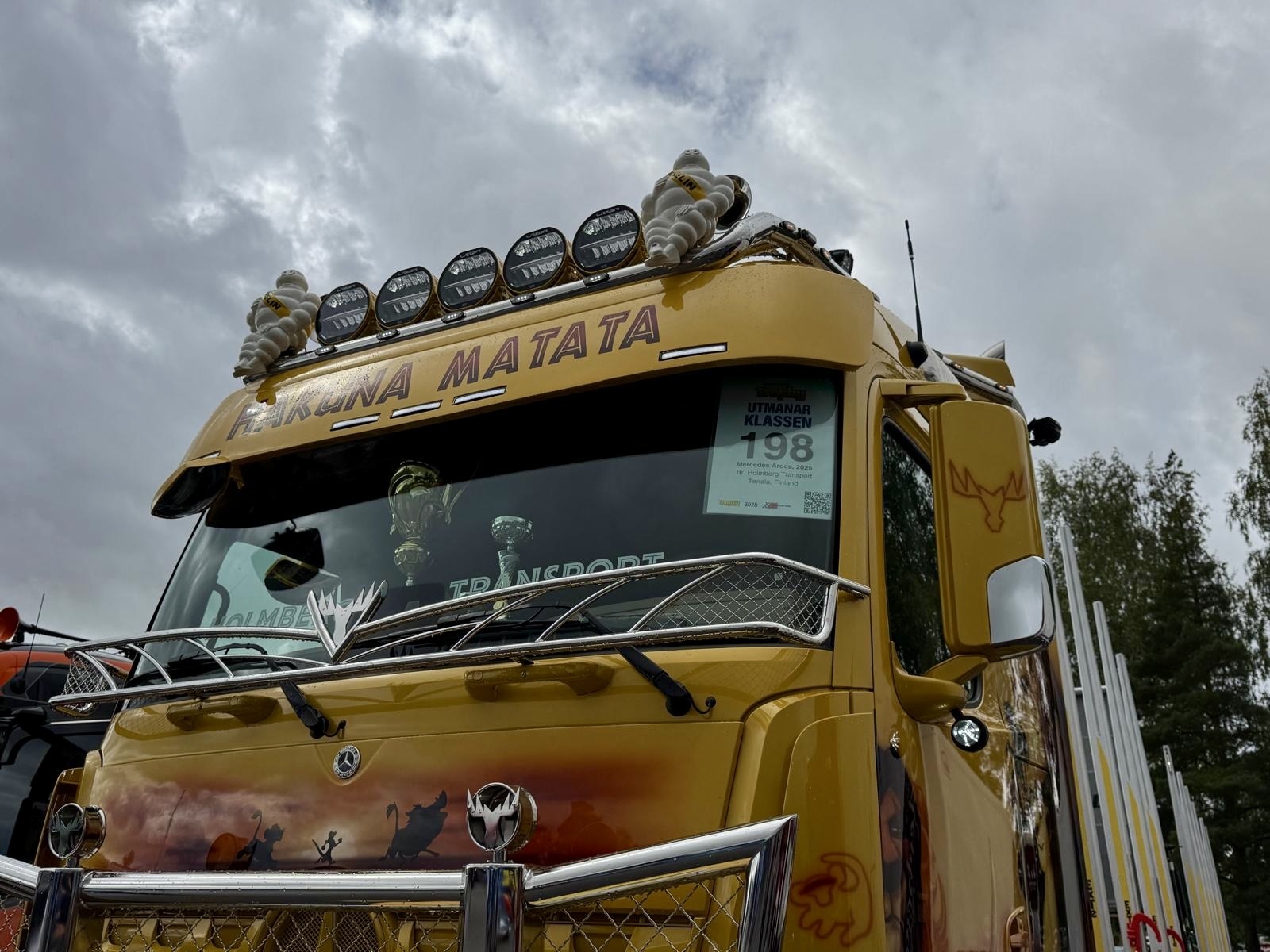 Mercedes-Benz Actros MP5 Sunvisor Type 2