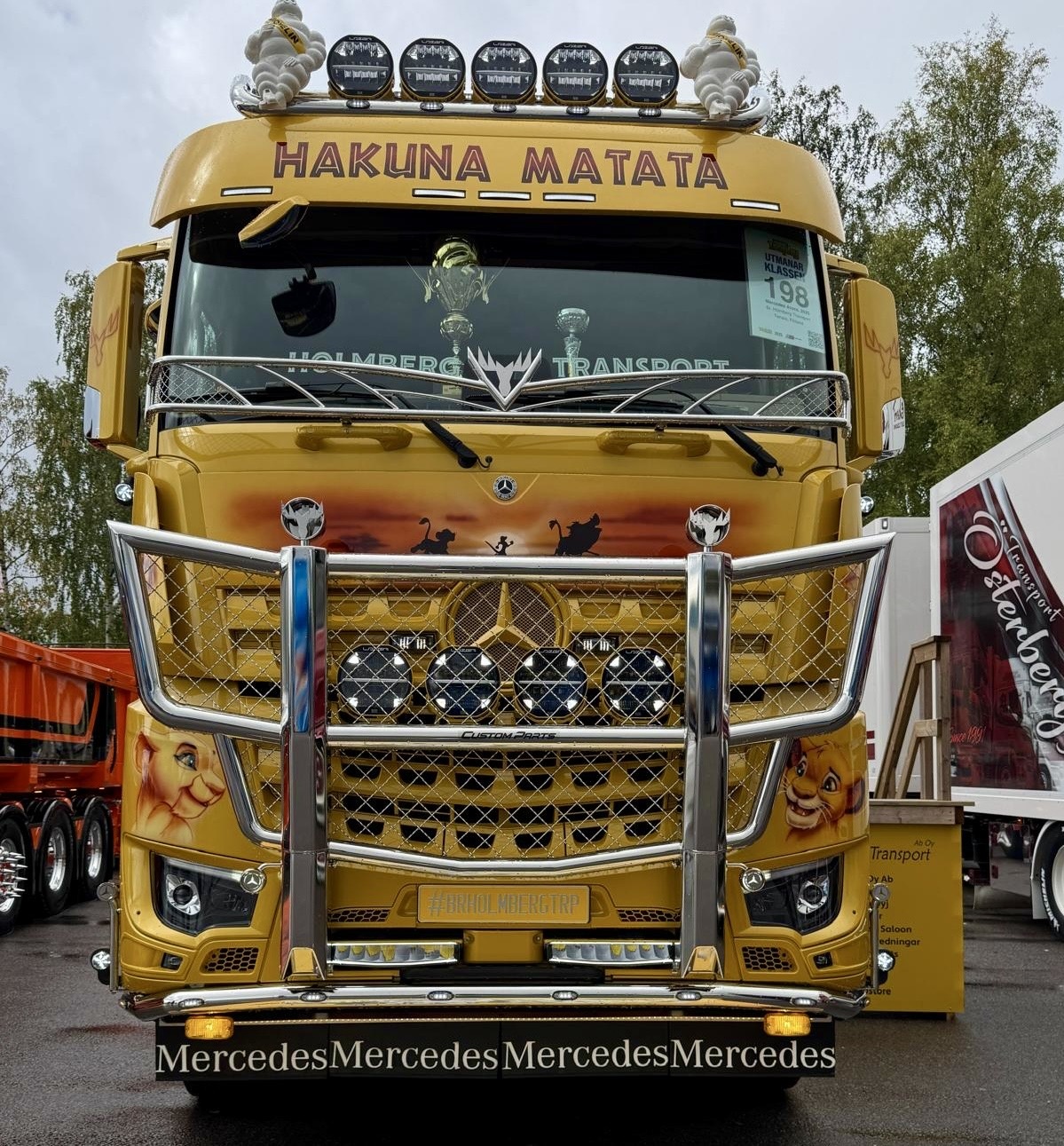 Mercedes-Benz Actros MP5 Sunvisor Type 2