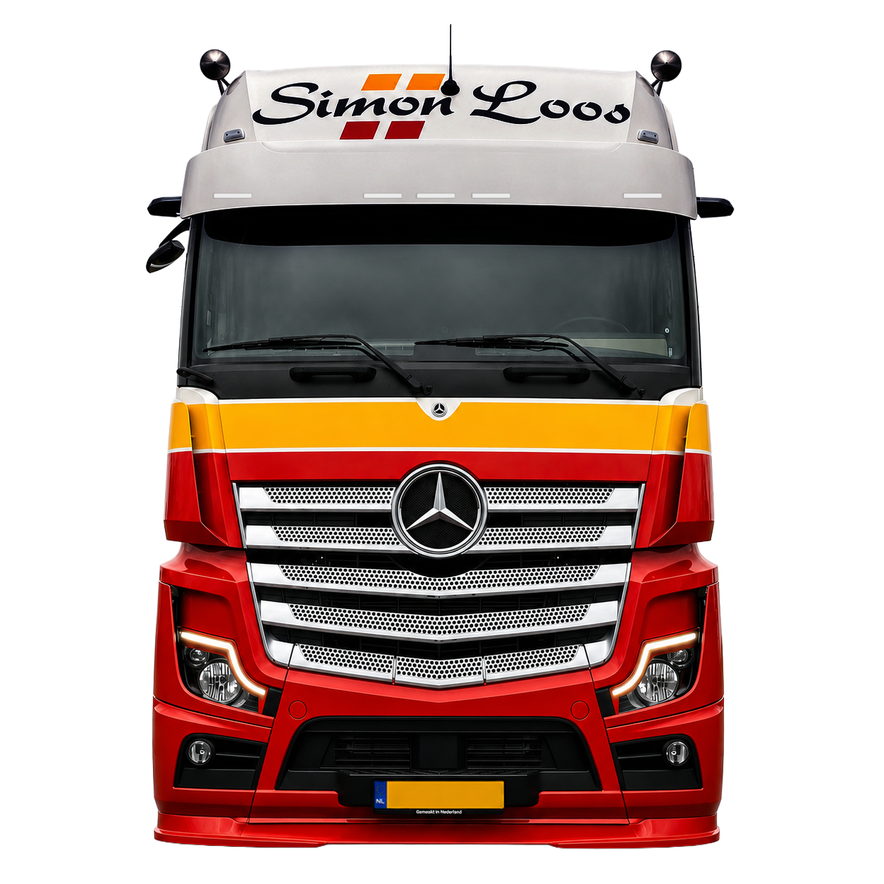 Mercedes-Benz Actros MP5 Sunvisor Type 2