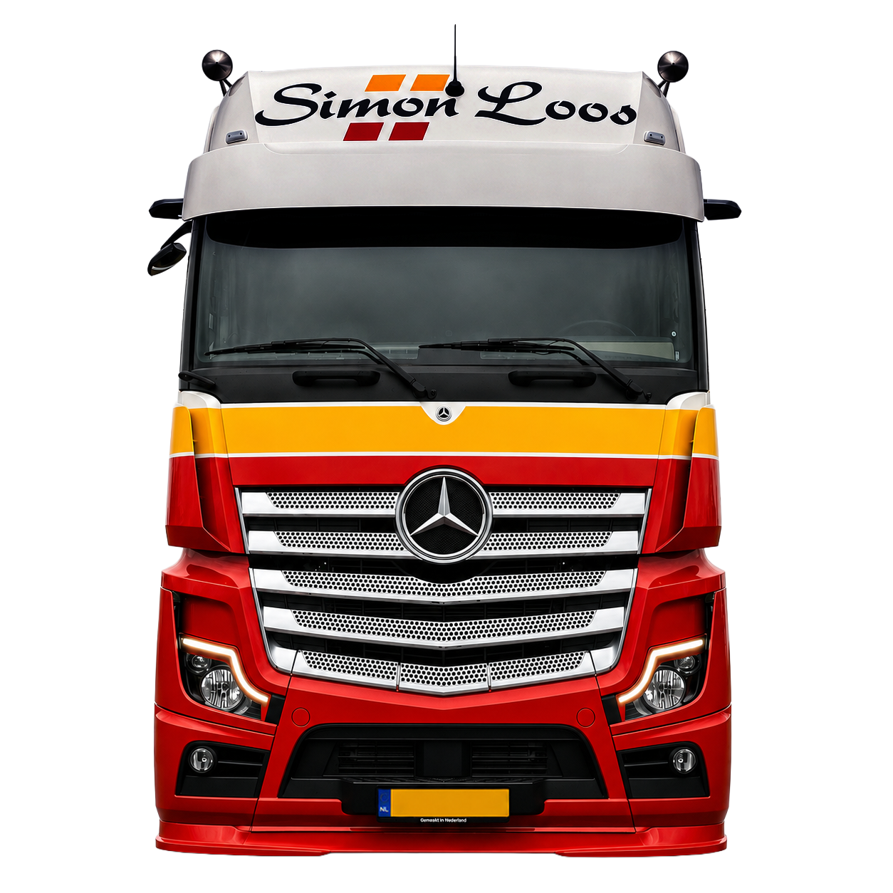 Mercedes-Benz Actros MP5 Sunvisor Type 2
