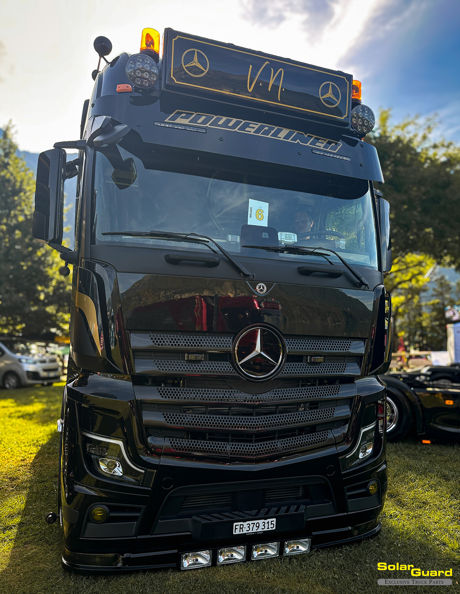 Mercedes-Benz Actros MP5 Front Spoiler