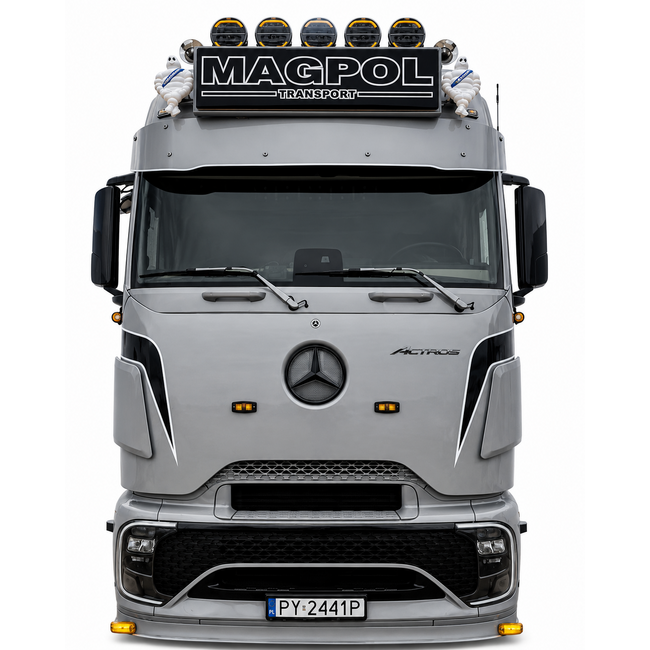 Spoiler delantero para la cabina Pro del Mercedes-Benz Actros