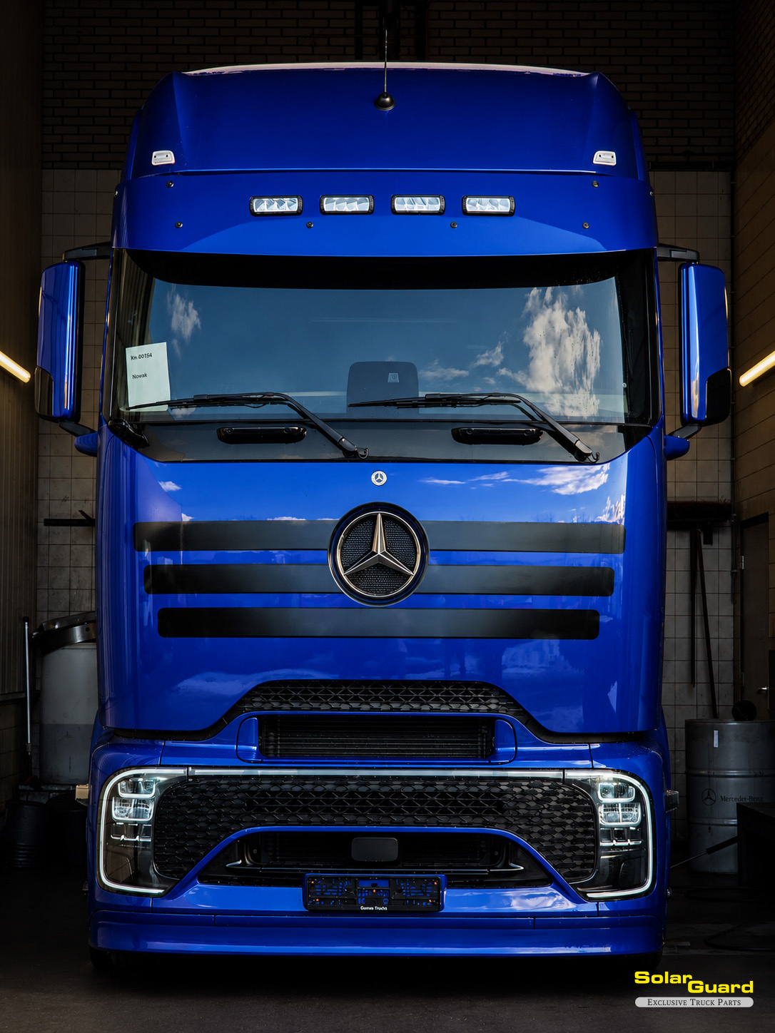 Spoiler delantero para la cabina Pro del Mercedes-Benz Actros