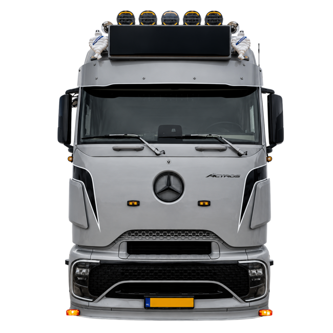 Spoiler avant pour cabine Mercedes-Benz Actros Pro