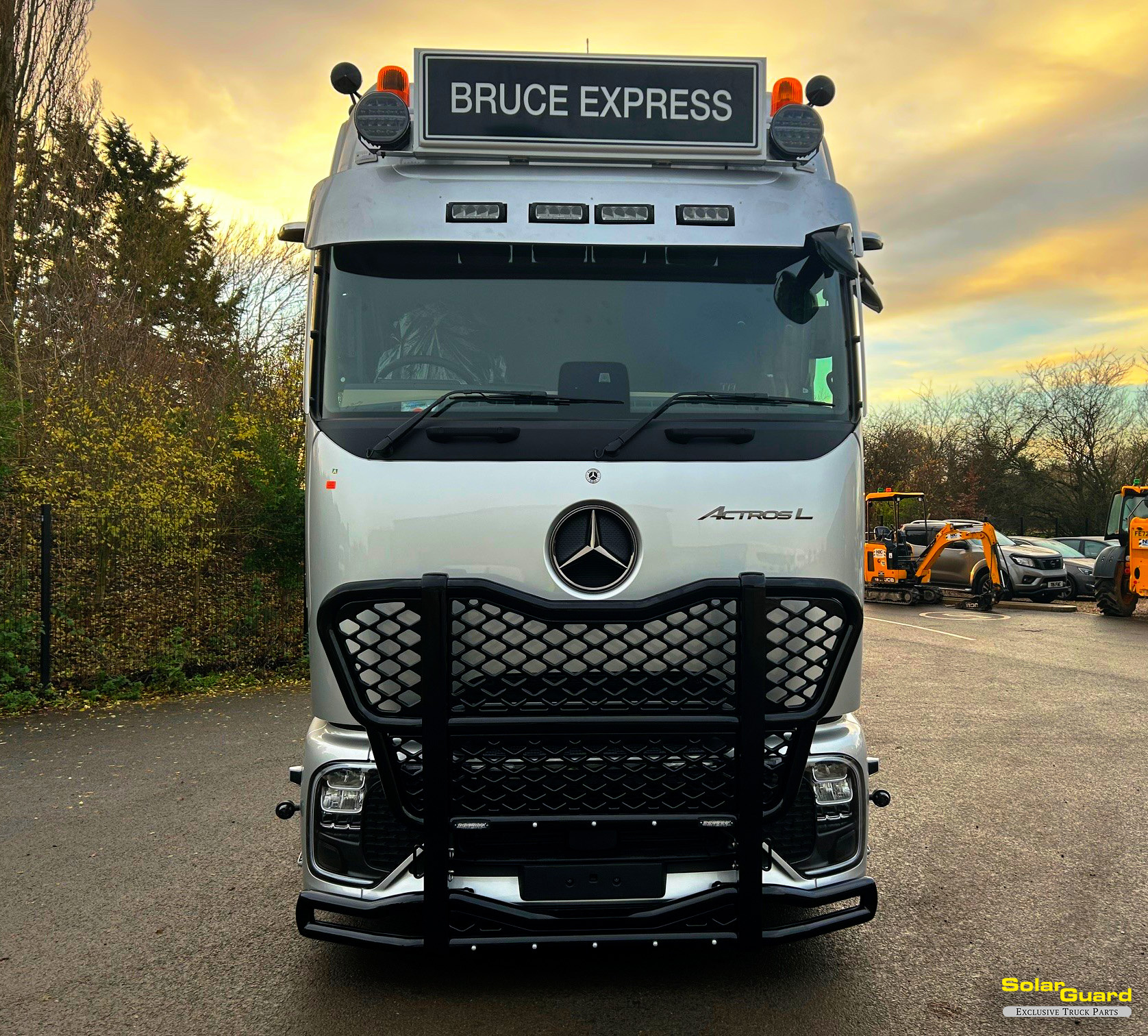 Mercedes-Benz Actros Pro Pare-soleil de cabine Type 1