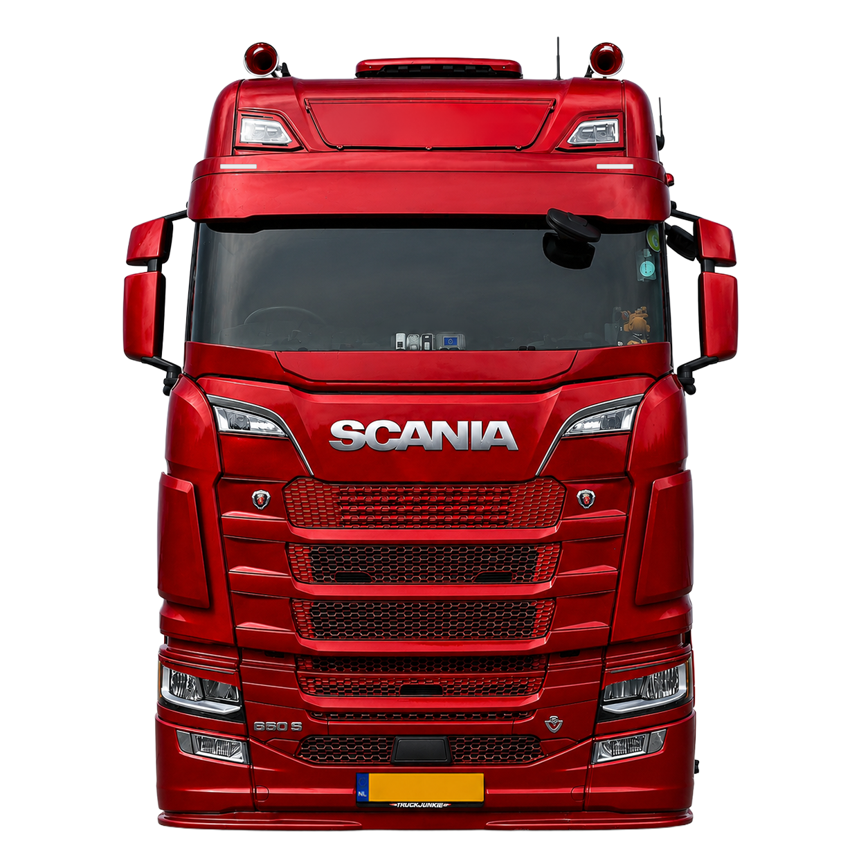 Pare-soleil Scania Next Generation avec ligne