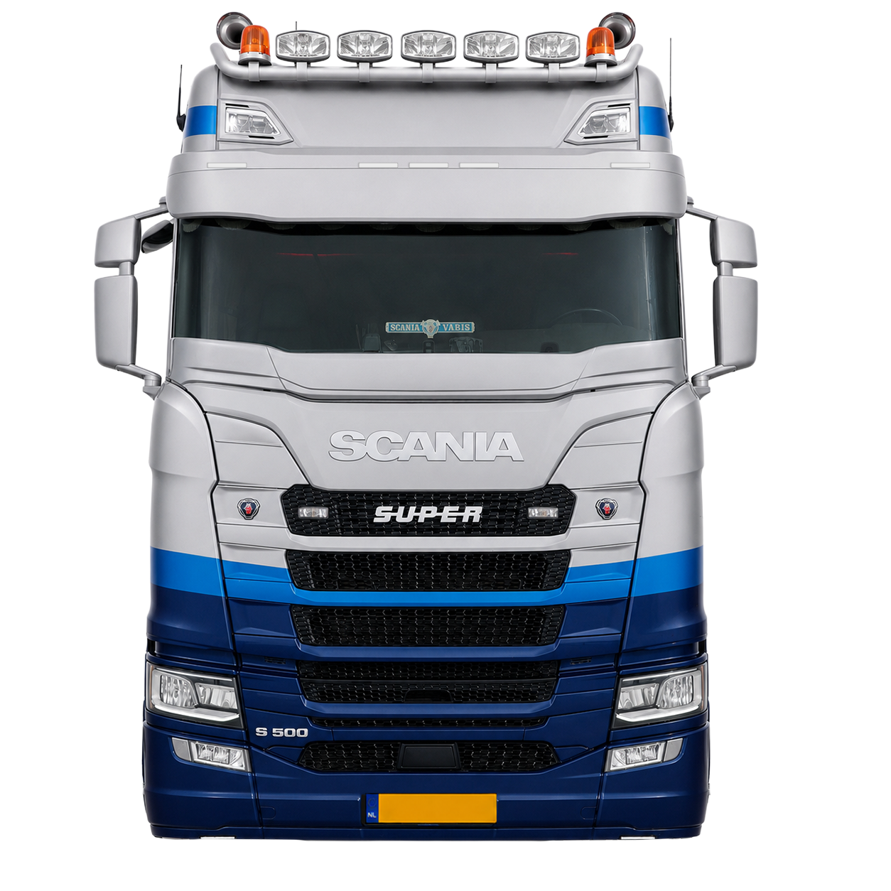 Scania Next Generation Sunvisor Curved Edge