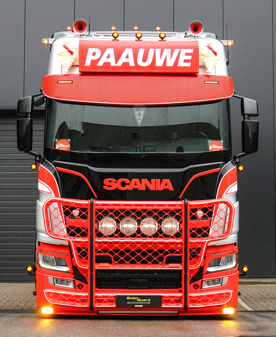 Scania Next Generation Sunvisor 5 Round Bottom