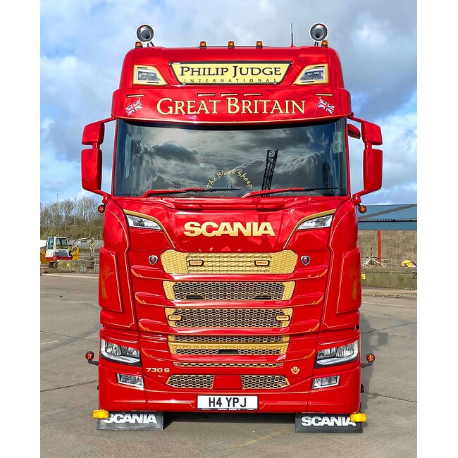 Scania Next Generation Sunvisor 5 Round Bottom (pare-soleil à fond rond)