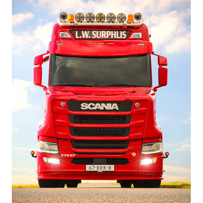 Scania Next Generation Sunvisor 5 Round Bottom (pare-soleil à fond rond)