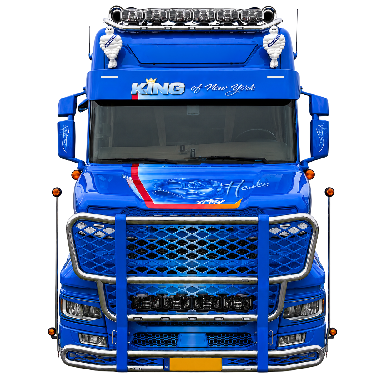 Scania Next Generation Sunvisor 4 Flat Bottom