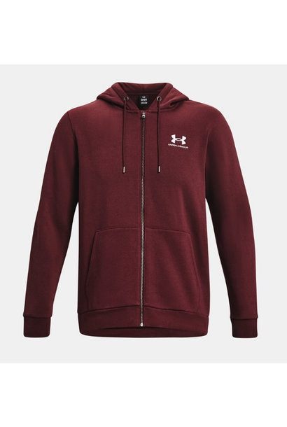 Under Armour Jacket Essential Fleece Bordeaux Heren