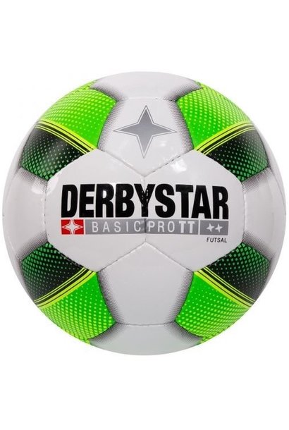 Derbystar Voetbal Basic Pro TT Wit/Groen