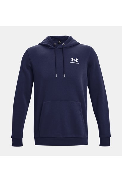 Under Armour Hoodie Essential Fleece Blauw Heren