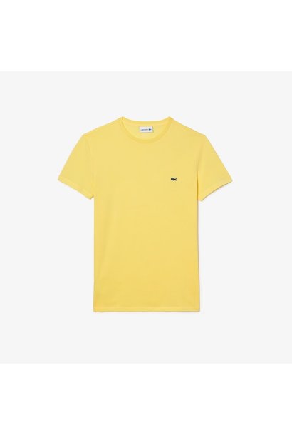 Lacoste T-Shirt Geel Heren 