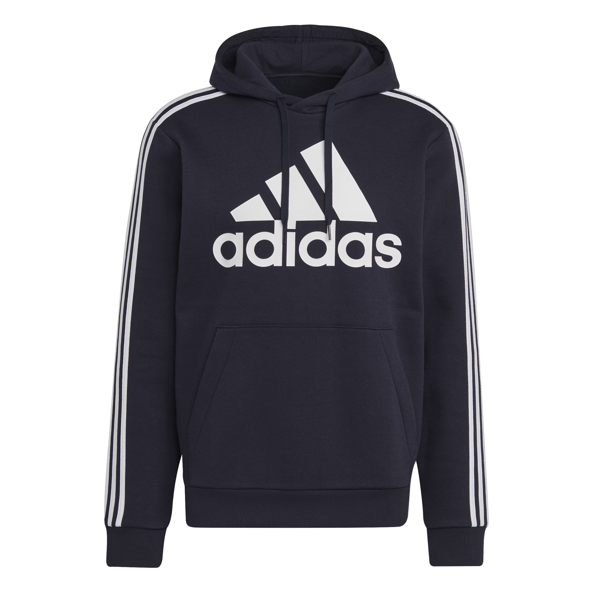 Adidas Hoodie Essentials 3-Stripes Logo Donker Blauw Heren-1